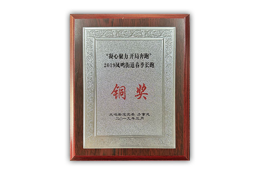 2019鳳鳴街道春季長跑銅獎